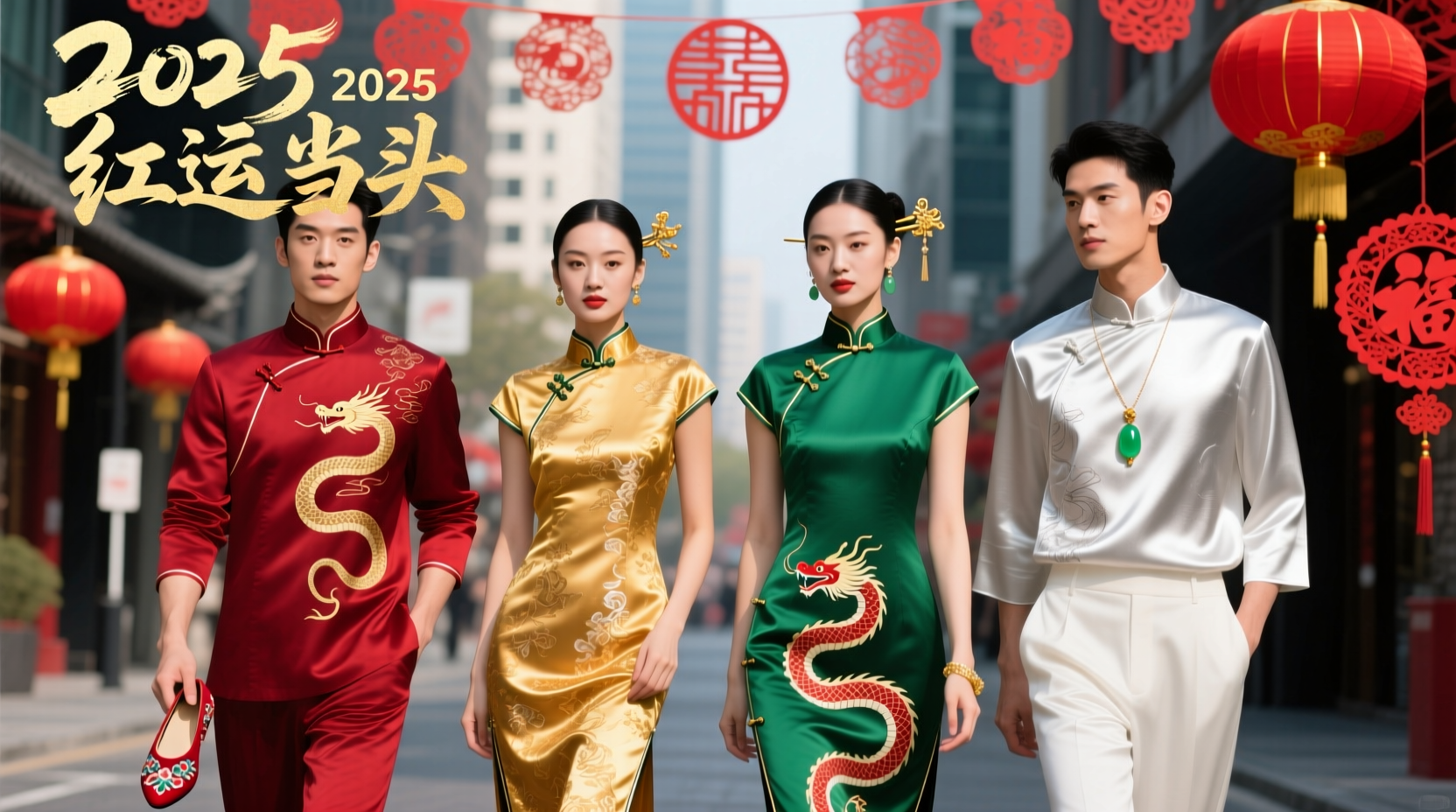what colors to wear for chinese new year 2025