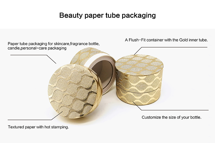 Nonpolluting Cardboard Shipping Tubes Heavy Duty Oilproof Flushfit