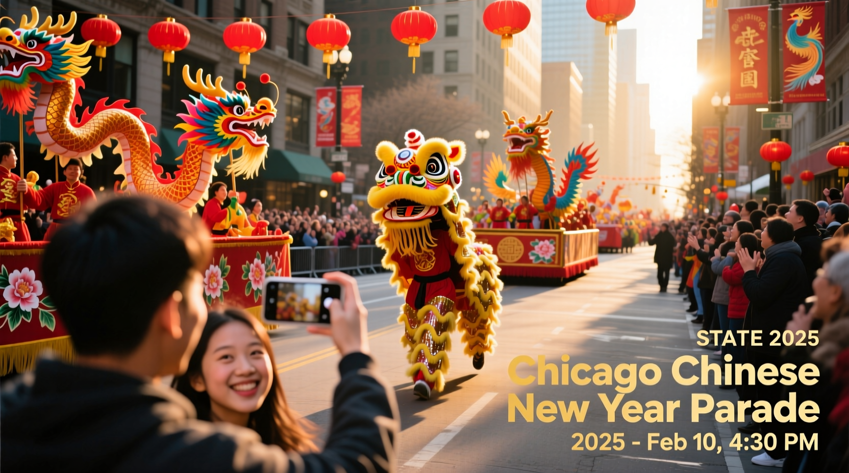 when is chinese new year parade in chicago