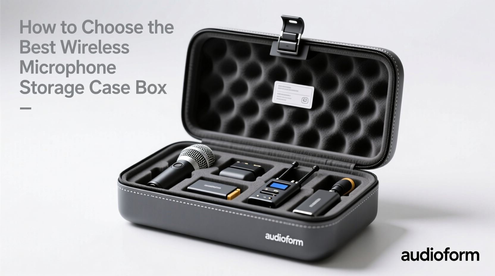How to Choose the Best Wireless Microphone Storage Case Box