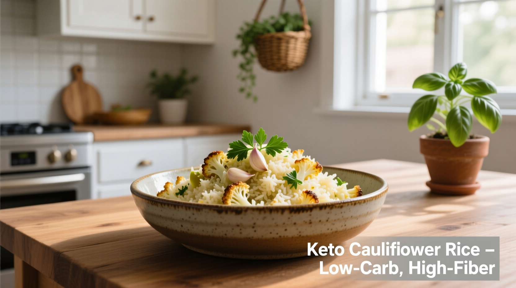 is cauliflower rice keto