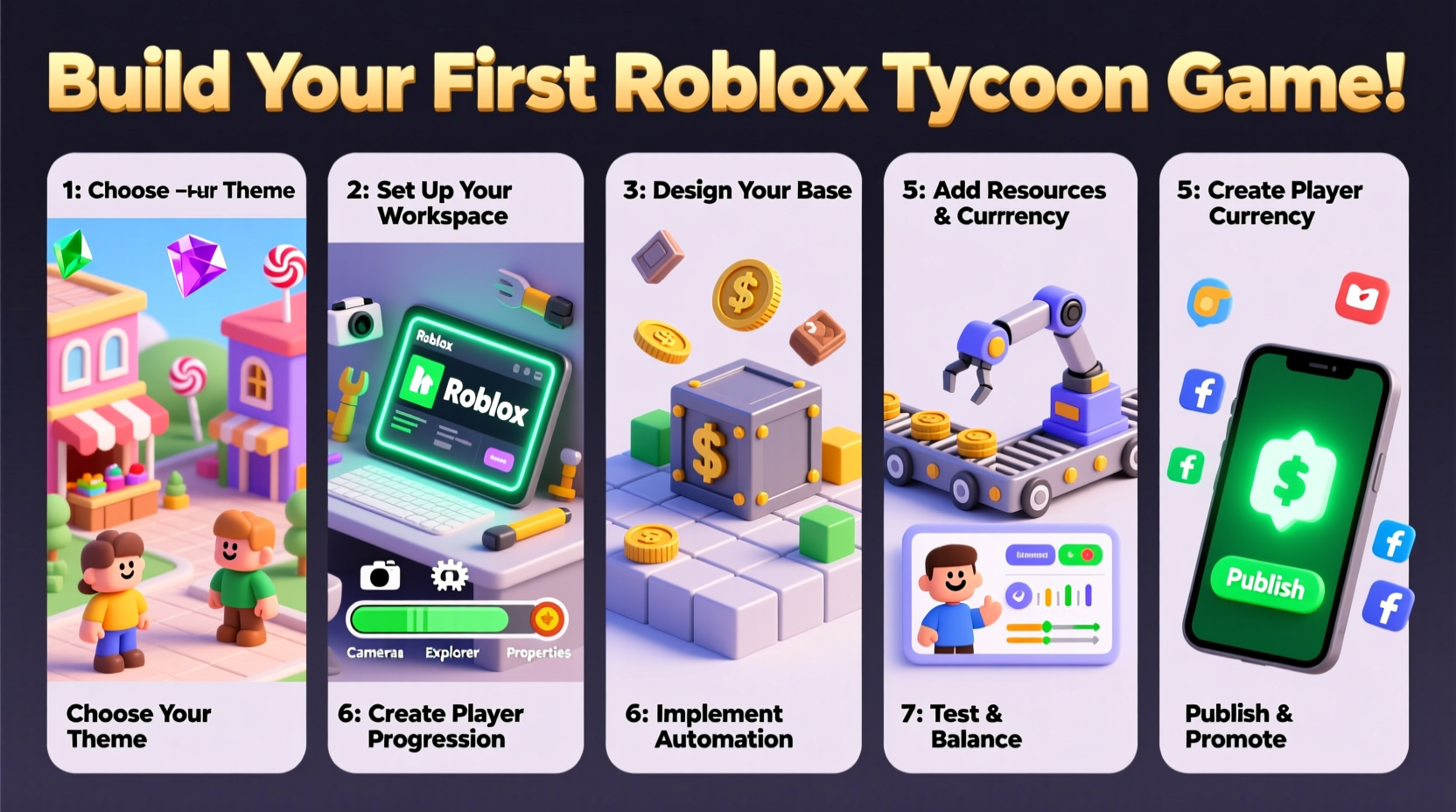 step by step guide to building a successful roblox tycoon game for beginners