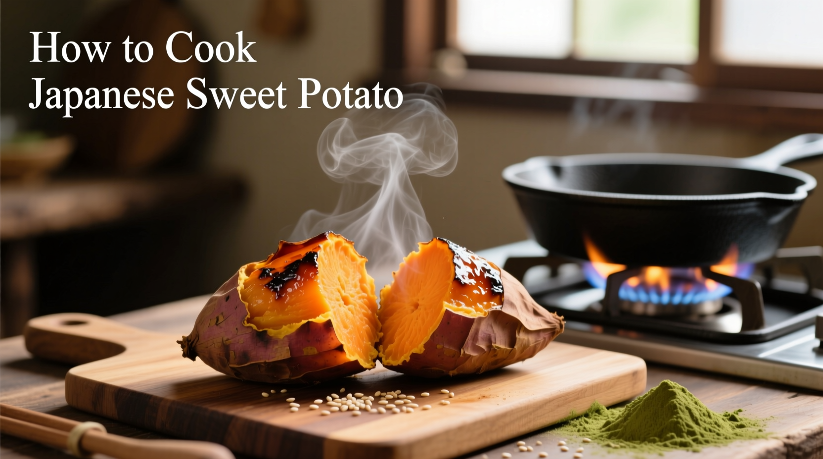 how to cook japanese sweet potato