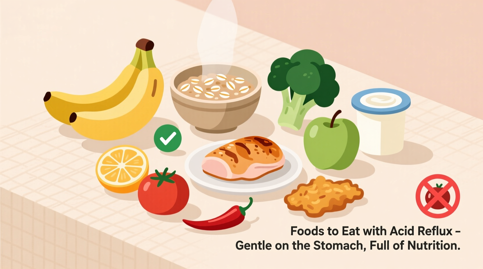 what foods to eat with acid reflux