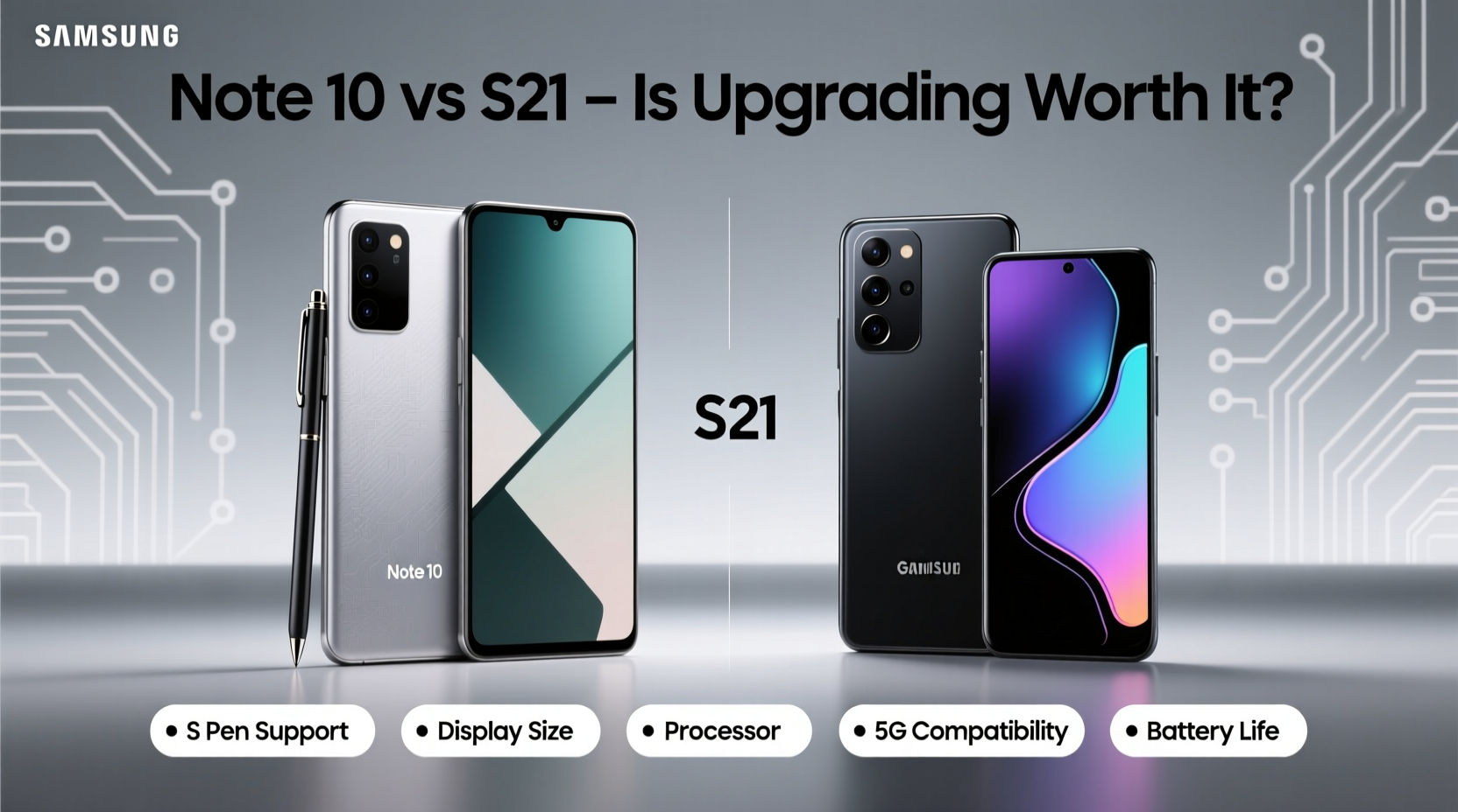 samsung note 10 vs s21 is upgrading to the s21 even worth it