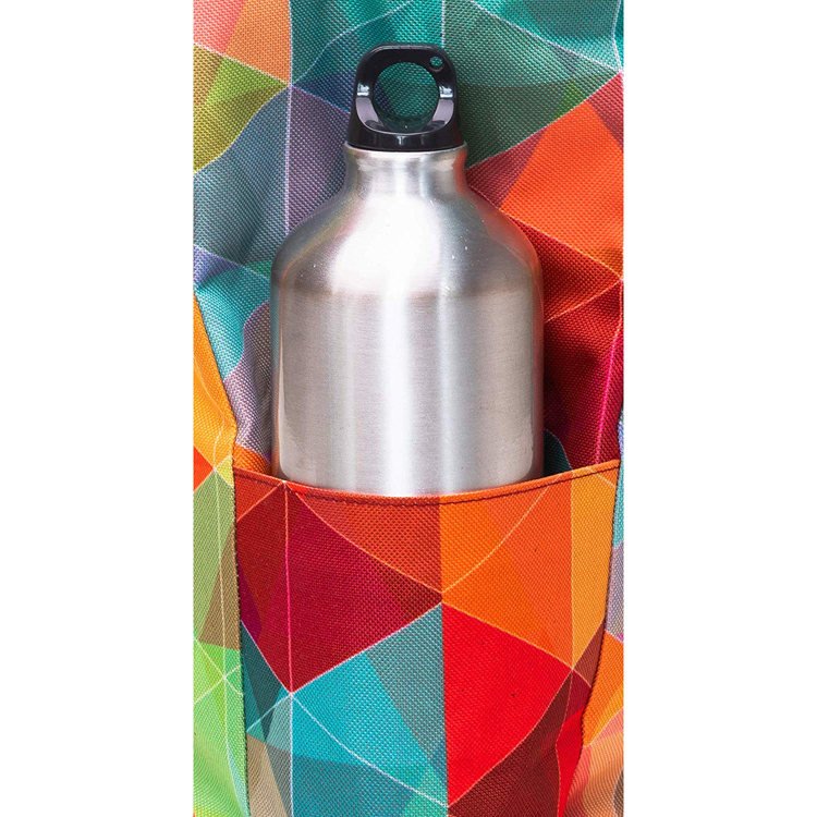 Borsa da spiaggia Tote per generi alimentari con manici in corda di cotone impermeabile per l'estate