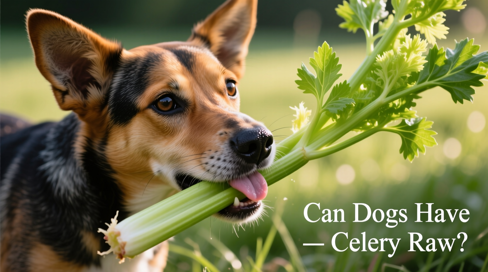 Can Dogs Eat Raw Celery? Vet-Approved Safety Guide