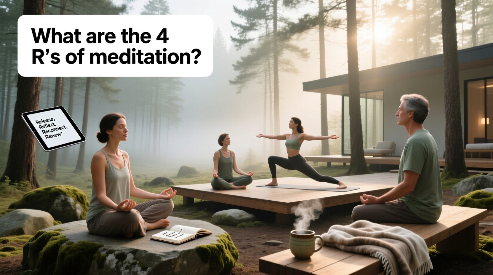 the 4 r's of meditation explained