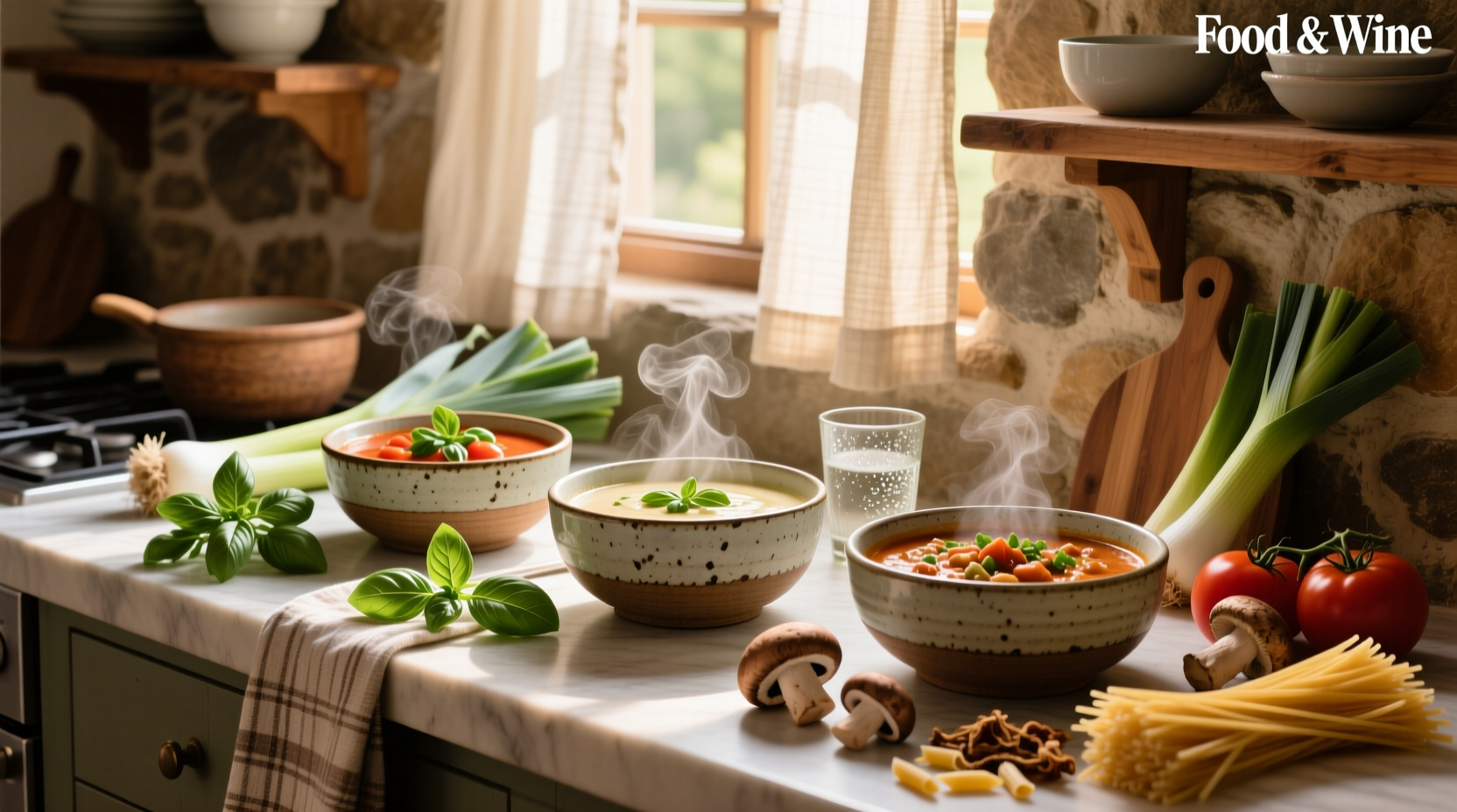 3 ingredient soups for quick, healthy meals