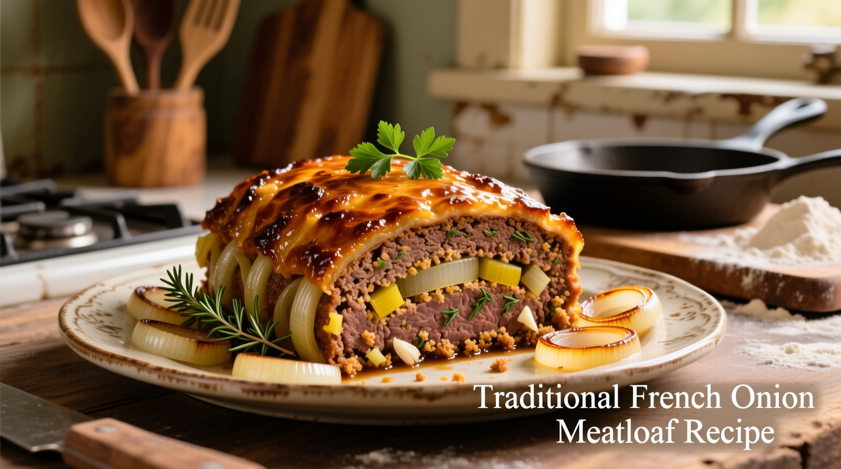 French Onion Meatloaf Recipe: Perfect Caramelized Onion Flavor