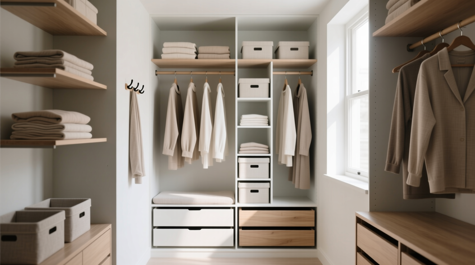 pro tips for small closets