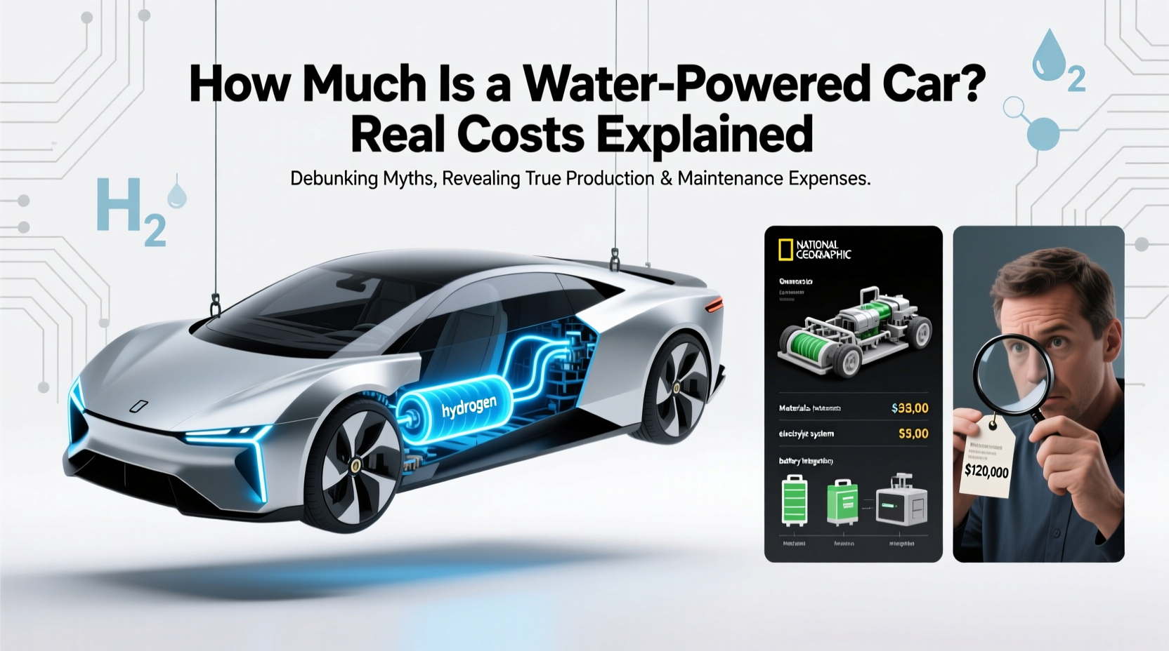 how much is a water car