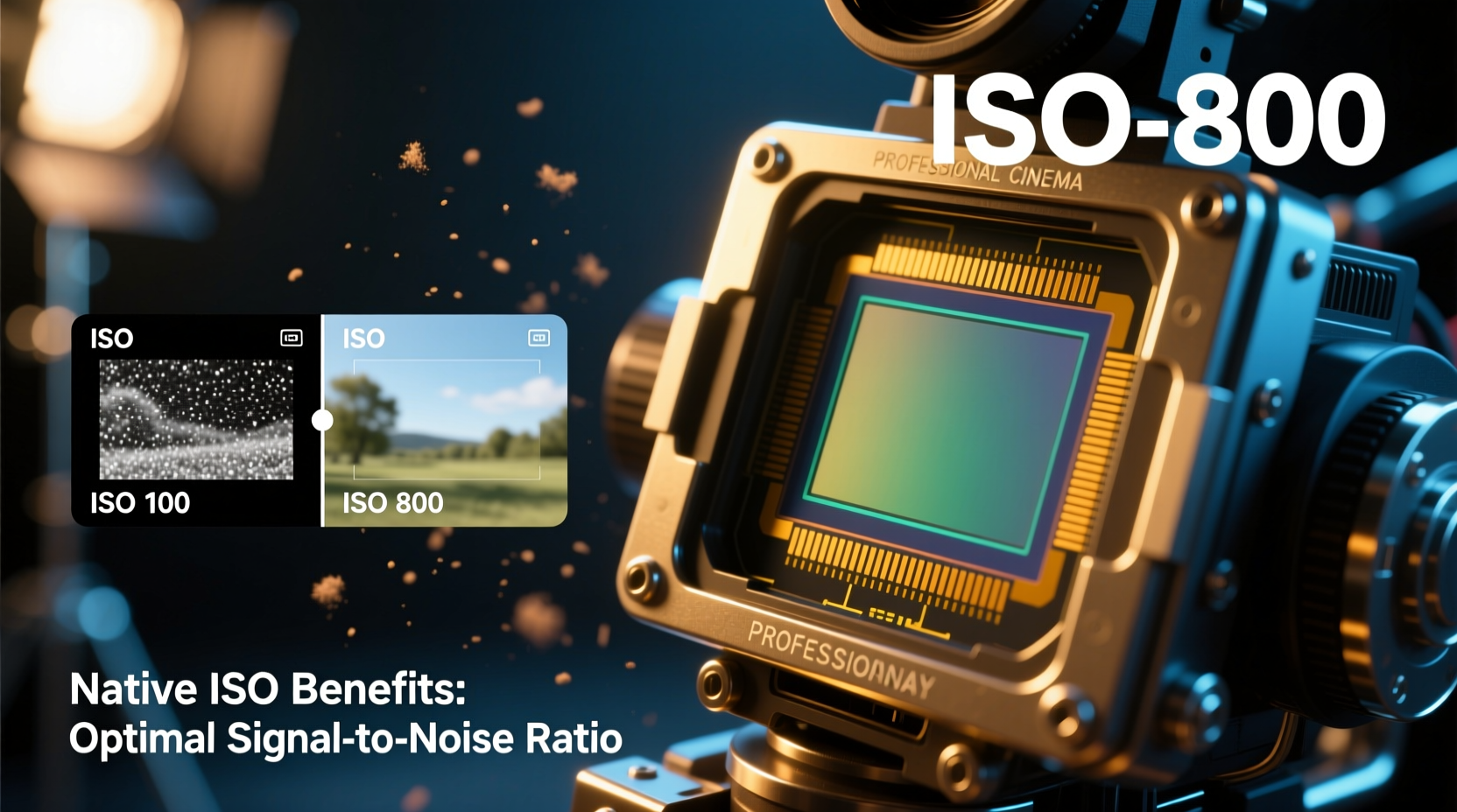 why use iso 800 for video understanding native iso benefits
