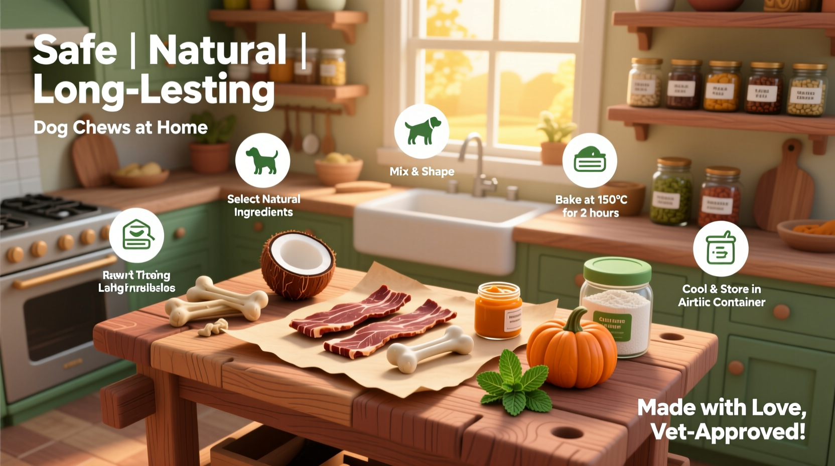 ultimate guide to crafting durable and safe long lasting dog chews at home