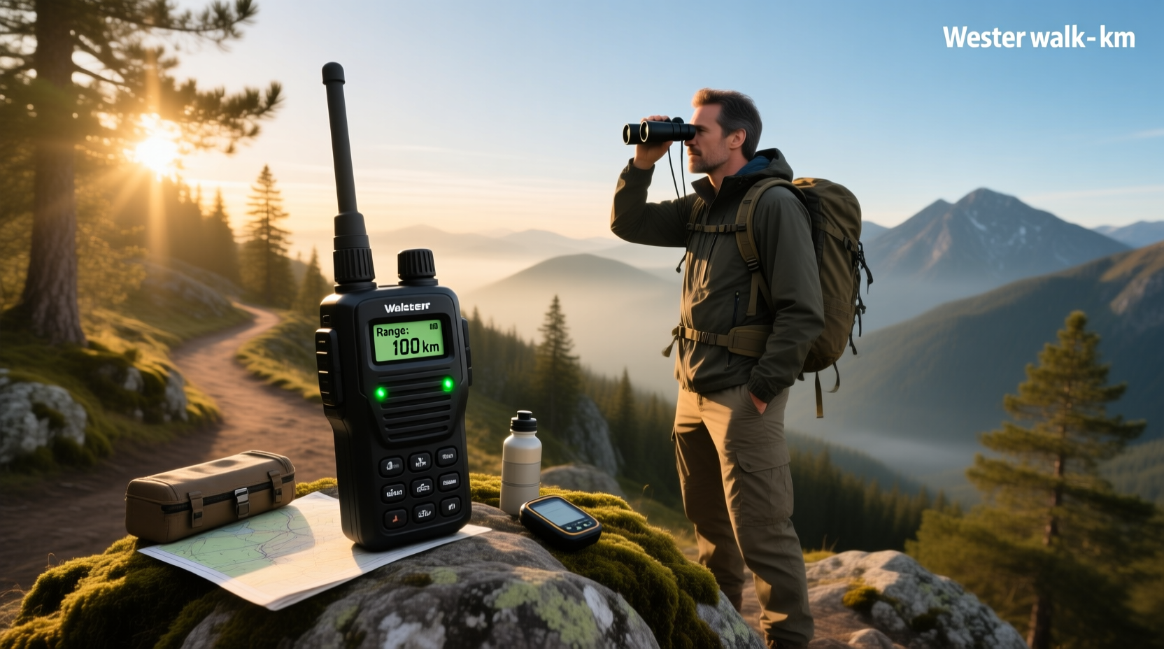 100 km walkie talkies truth behind the range claim