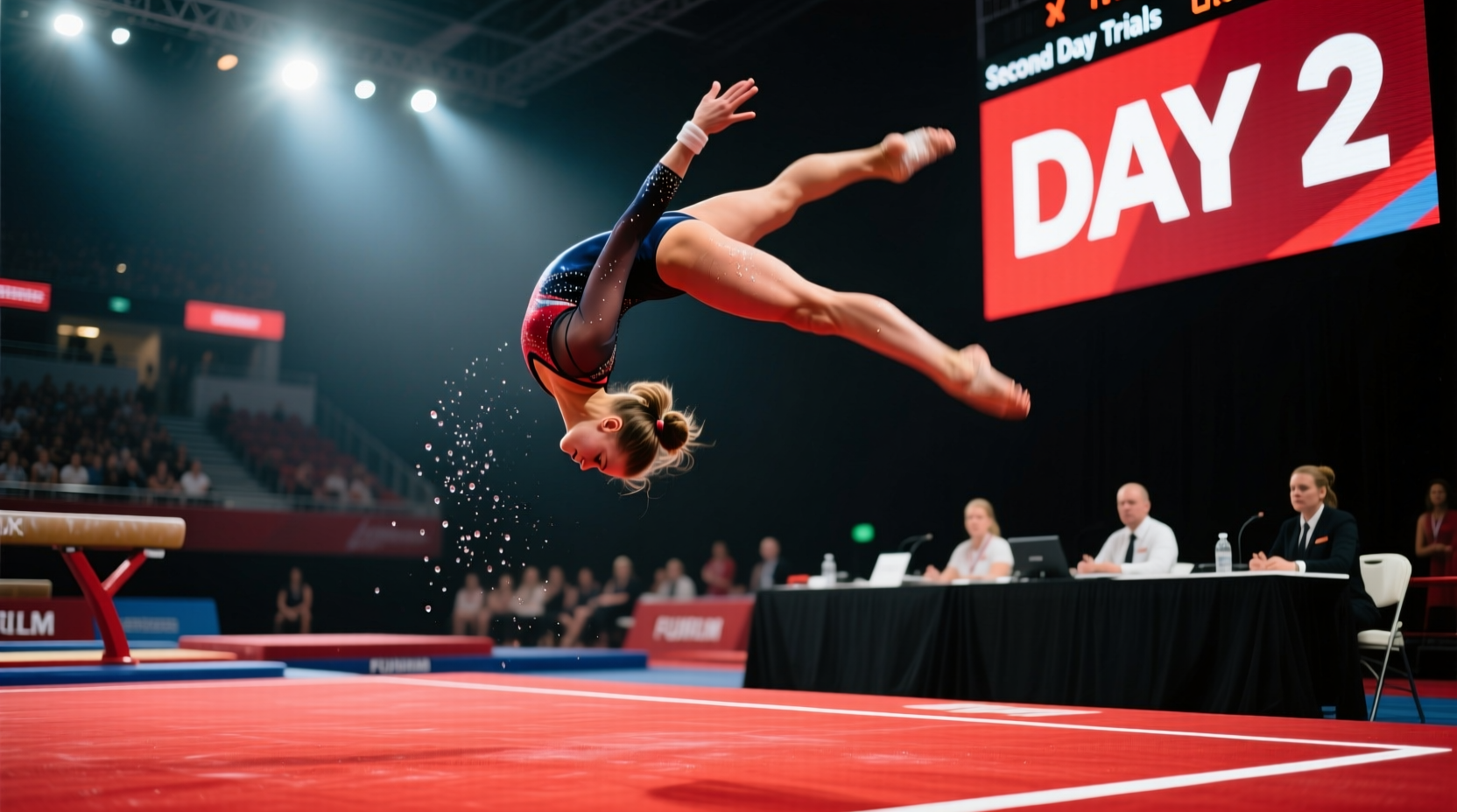 womens gymnastics trials day 2