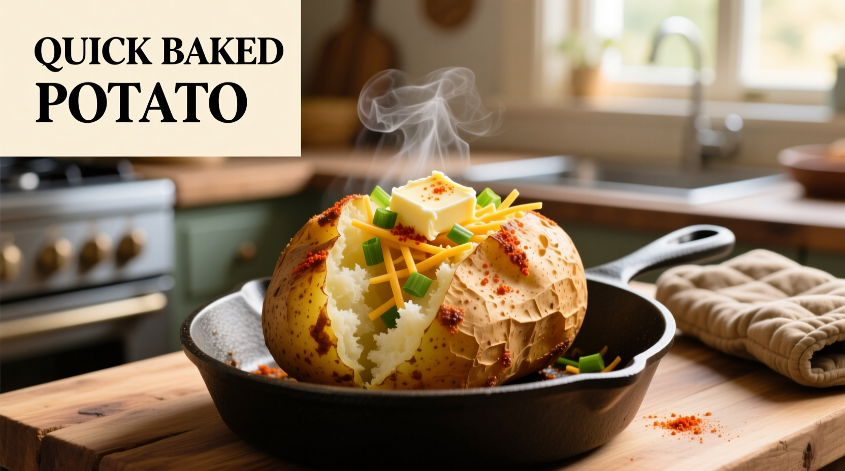 Quick Baked Potato: 15-Minute Microwave Method Revealed