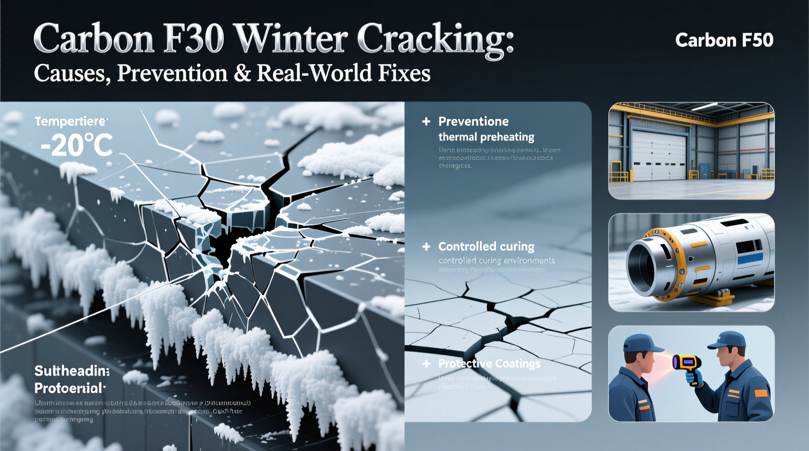 carbon f30 winter cracking