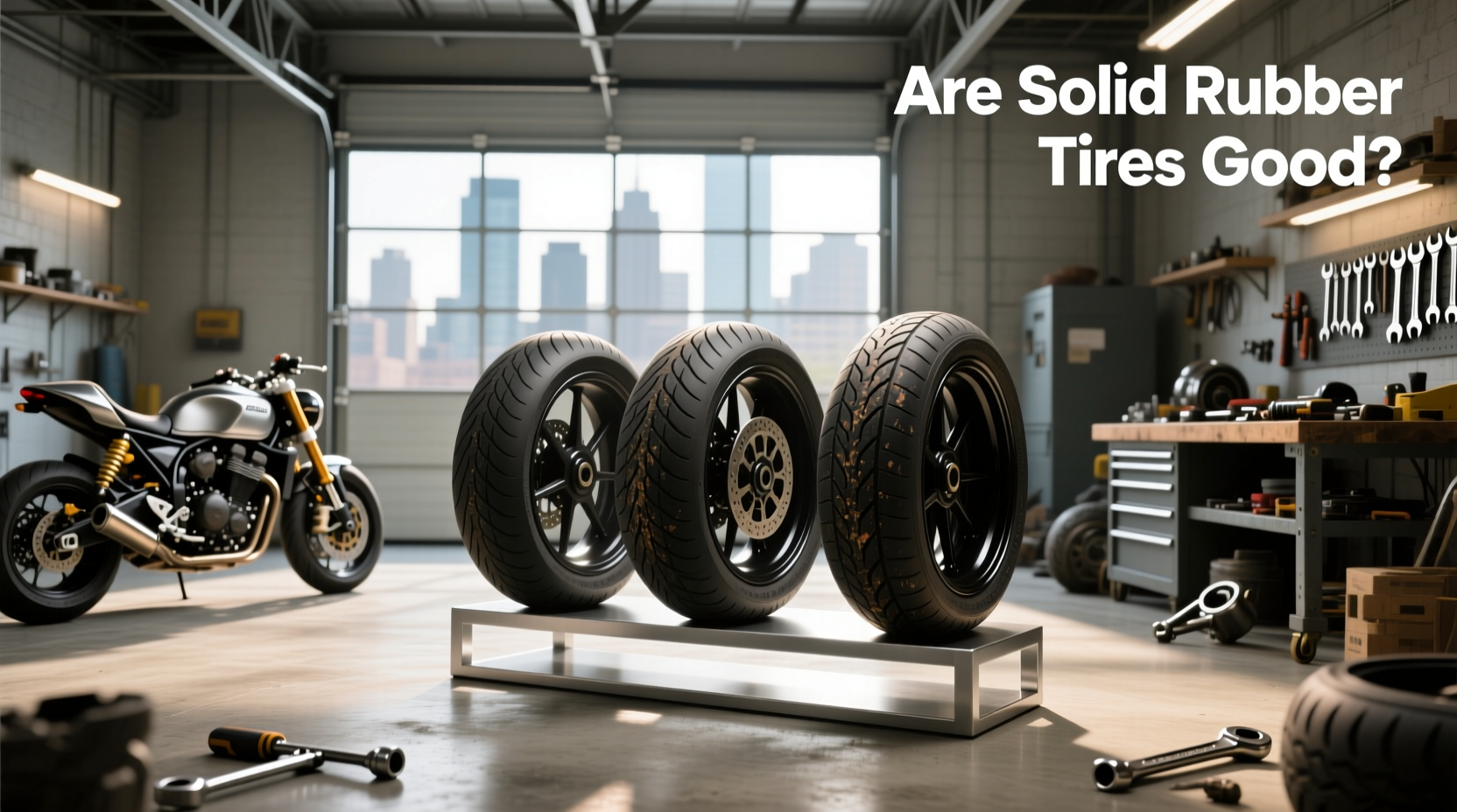 How to Choose Solid Rubber Motorcycle Tires, Are They Good?