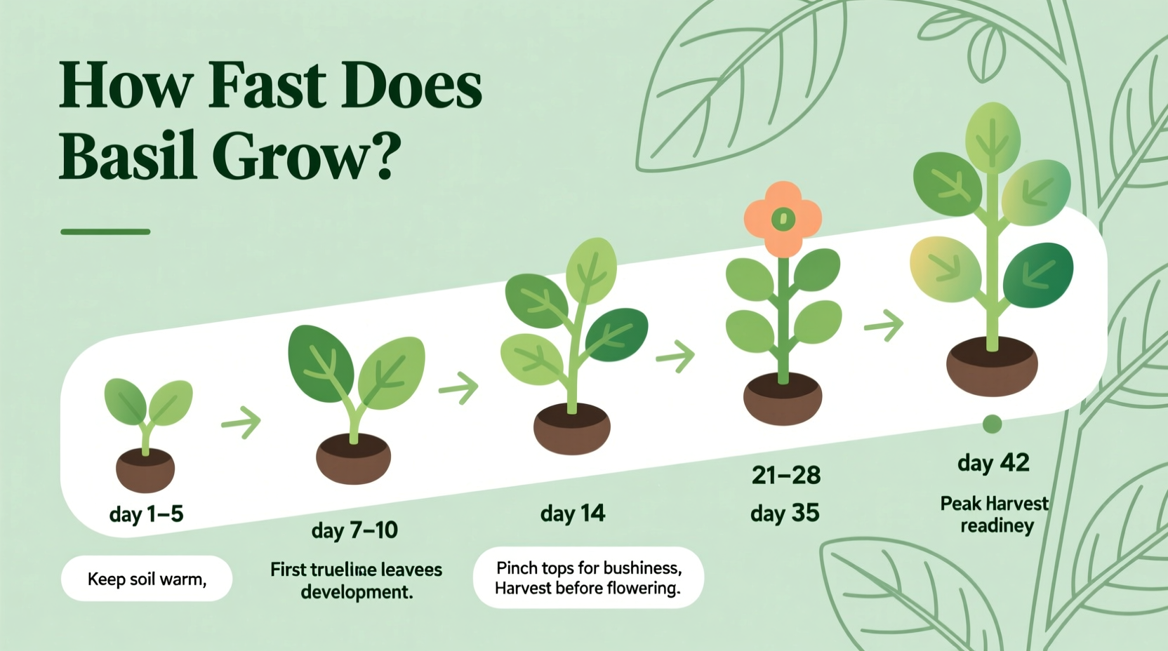 How Fast Does Basil Grow? Full Timeline + Tips