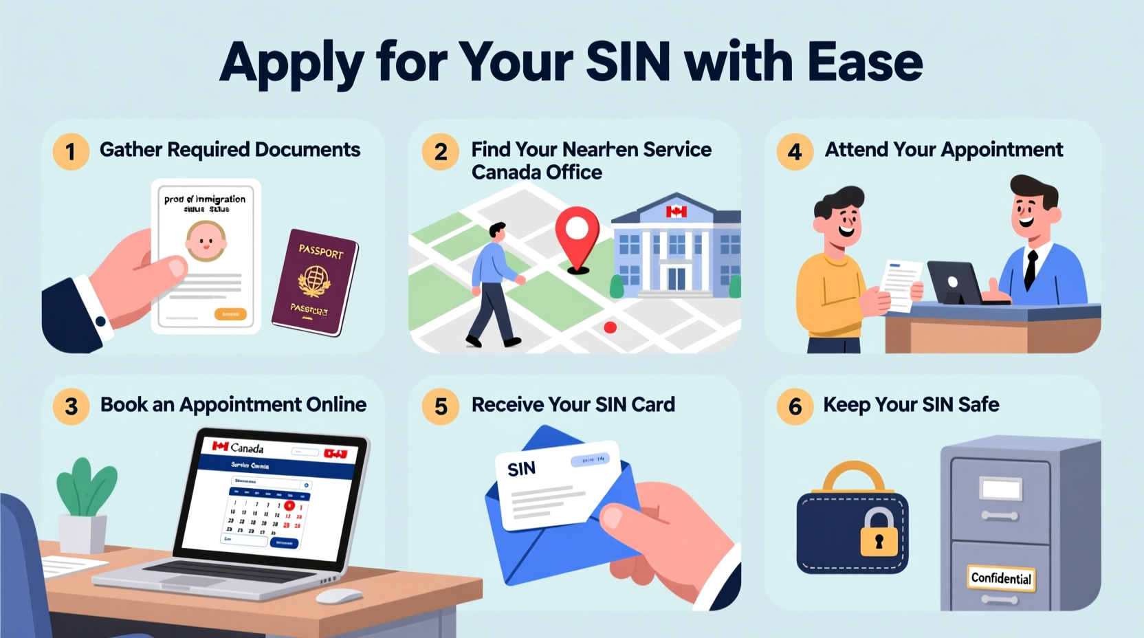 step by step guide how to apply for a social insurance number sin with ease