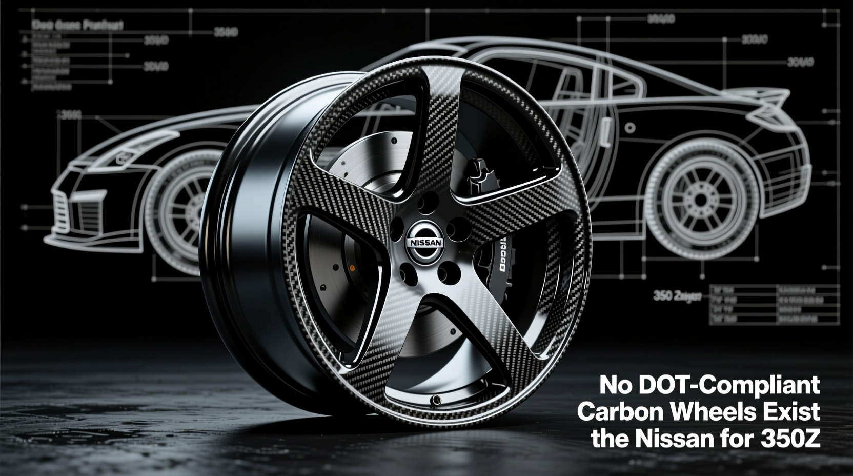 dot compliance 350z carbon wheel