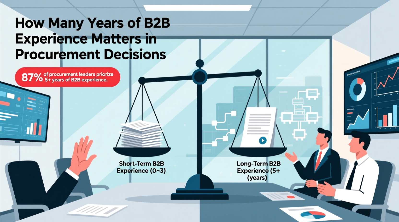 how many years of b2b