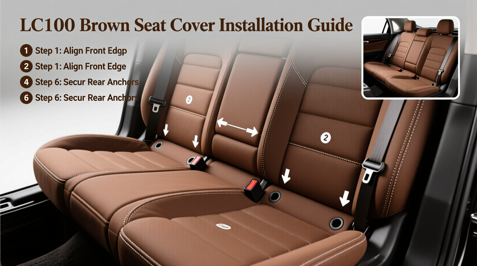 lc100 brown covers install guide