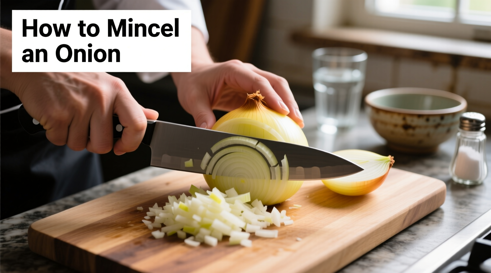 how to mince onion