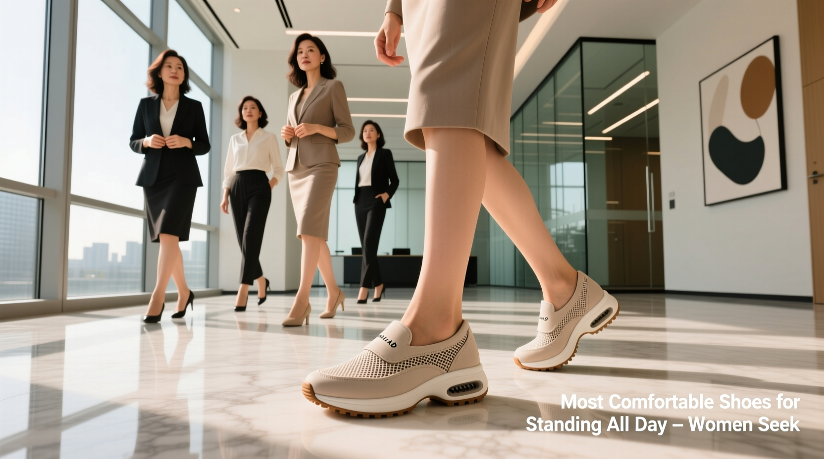 most comfortable shoes for standing all day womens