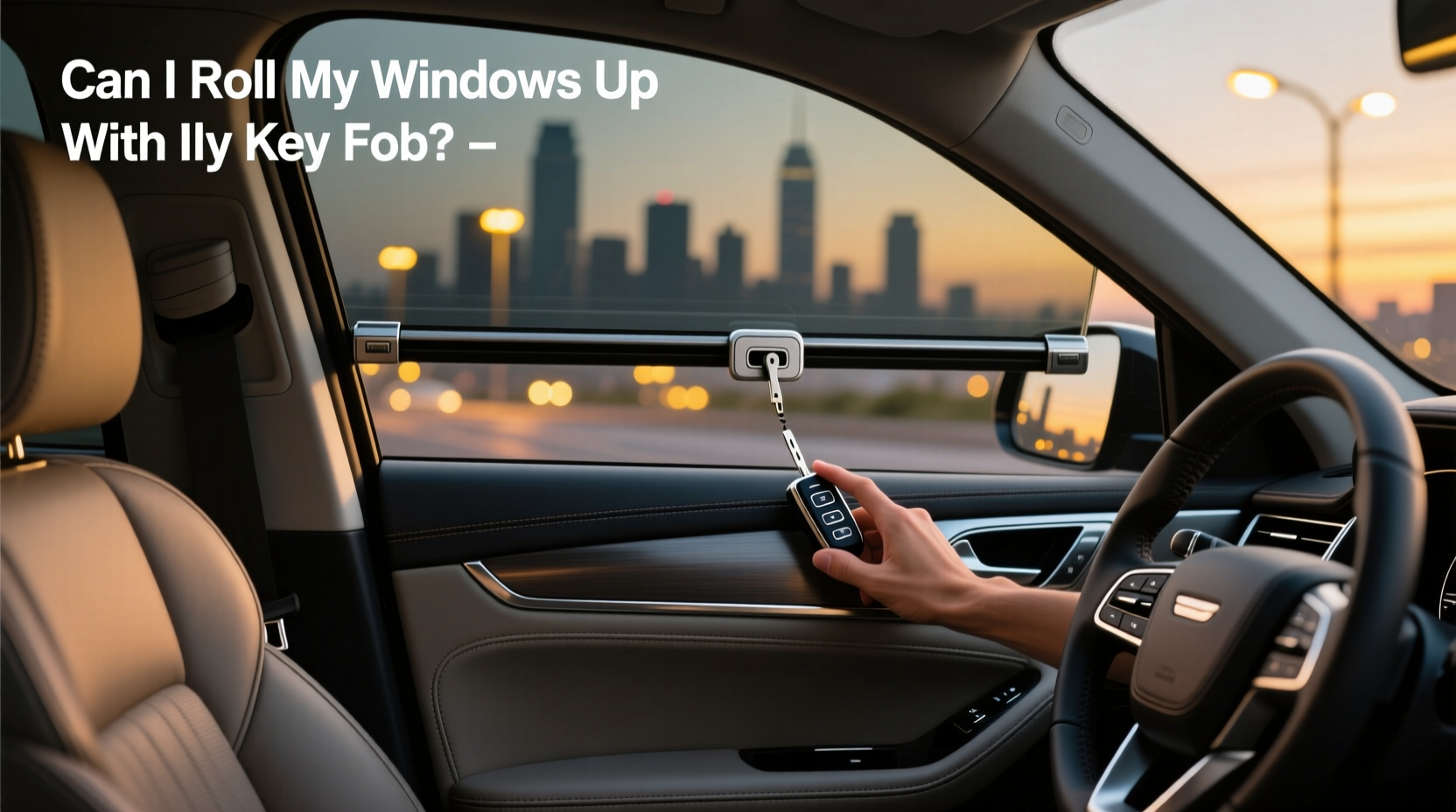 plug and play window closer,Can I roll my windows up with my key fob? buying guide