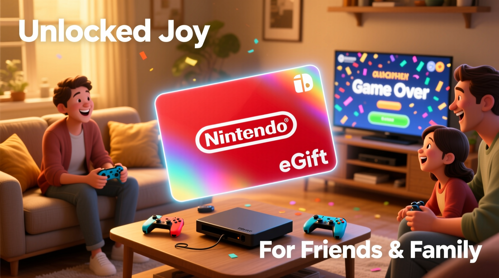 nintendo egift card unlock gaming joy for friends family