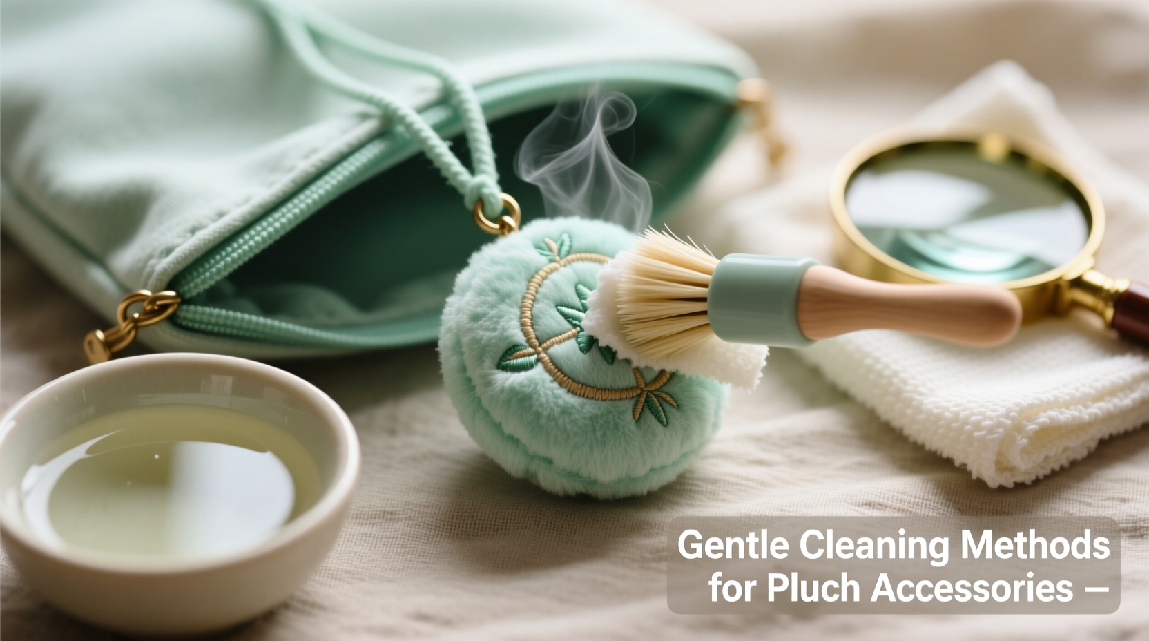 effective methods to clean and refresh your plush bag pendant without damage