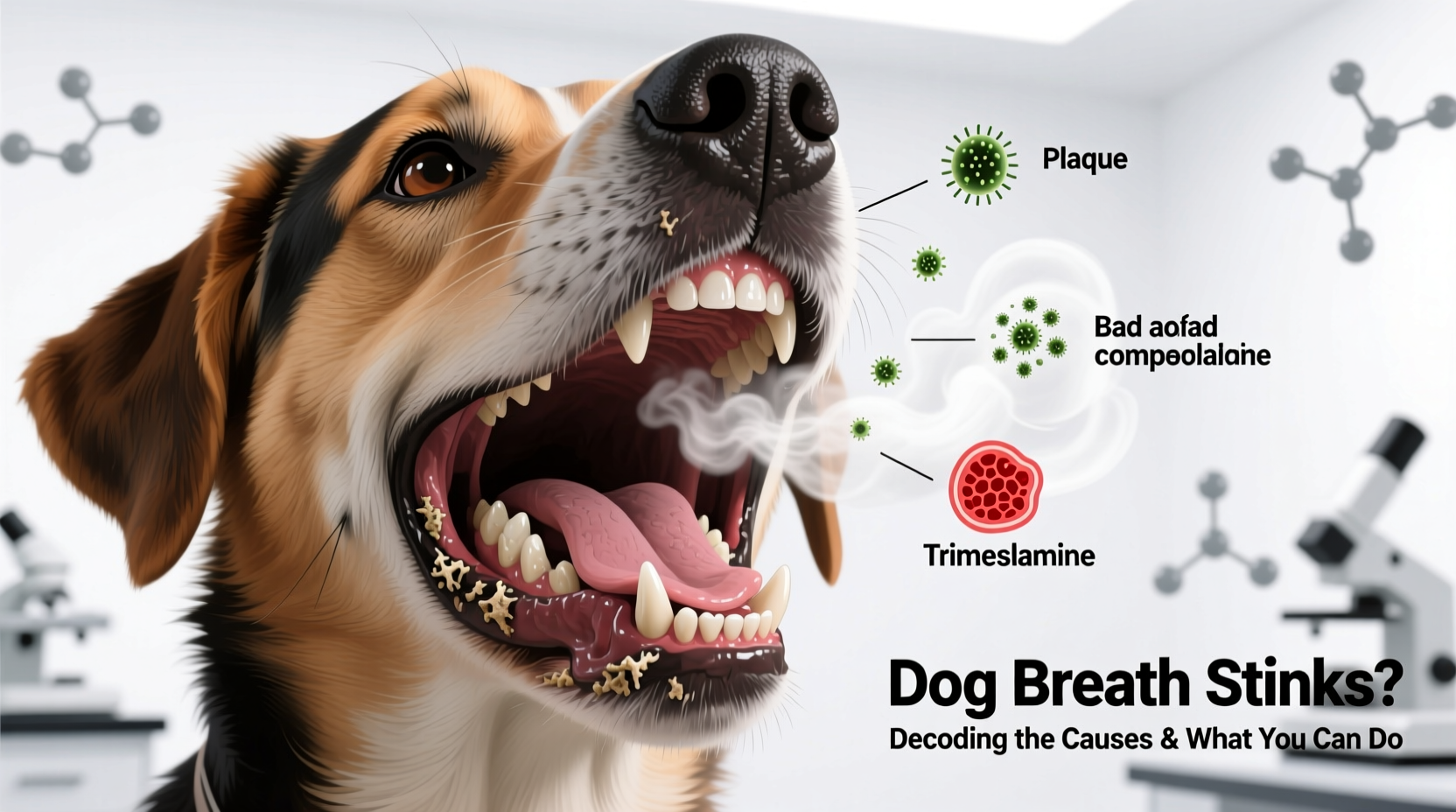 dog breath stinks decoding the causes what you can do