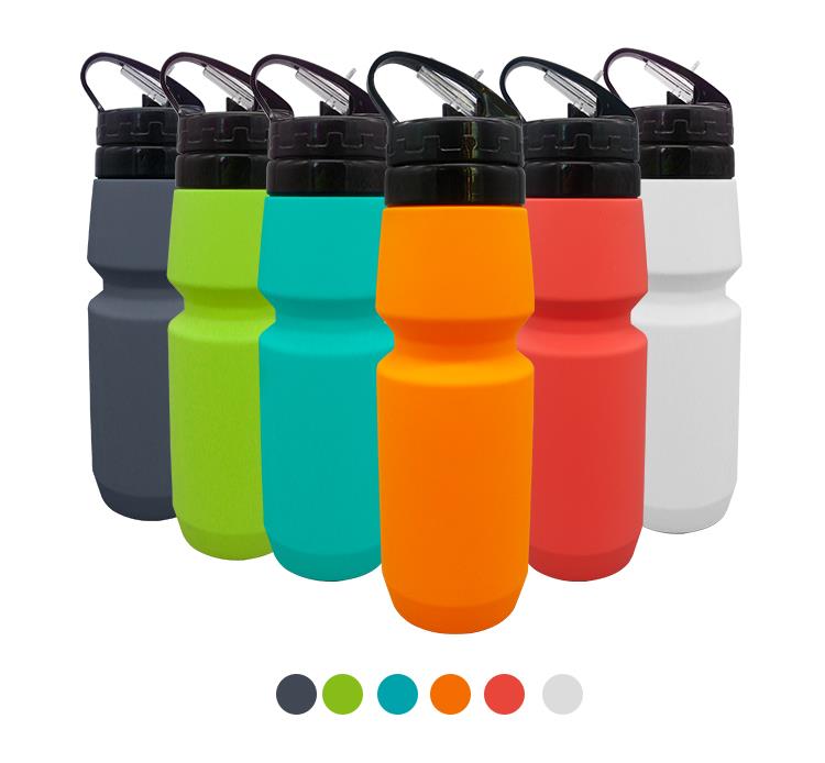 Hot Sale Good Quality Foldable Sports Running Silicone Drinking Water Bottle for Adults