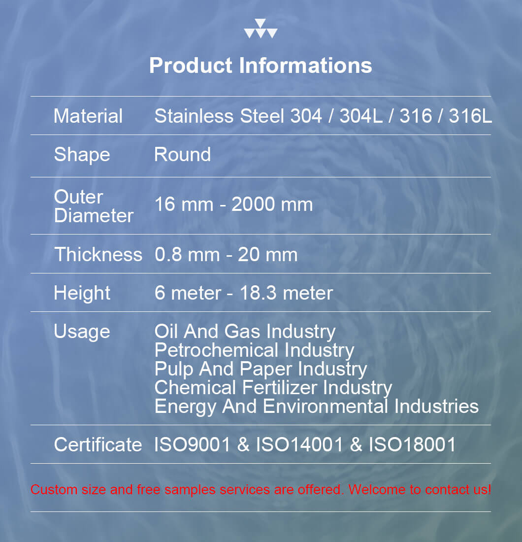 Copper Nickel Alloy Pipe Custom Size 32mm 48mm 63mm OD Inox Tube Stainless Steel Piping 316 316L 304L 304 Pipe