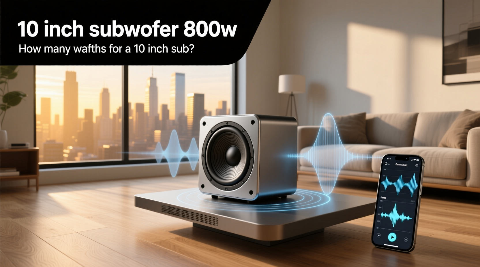 10 inch 800w sub what power you really need