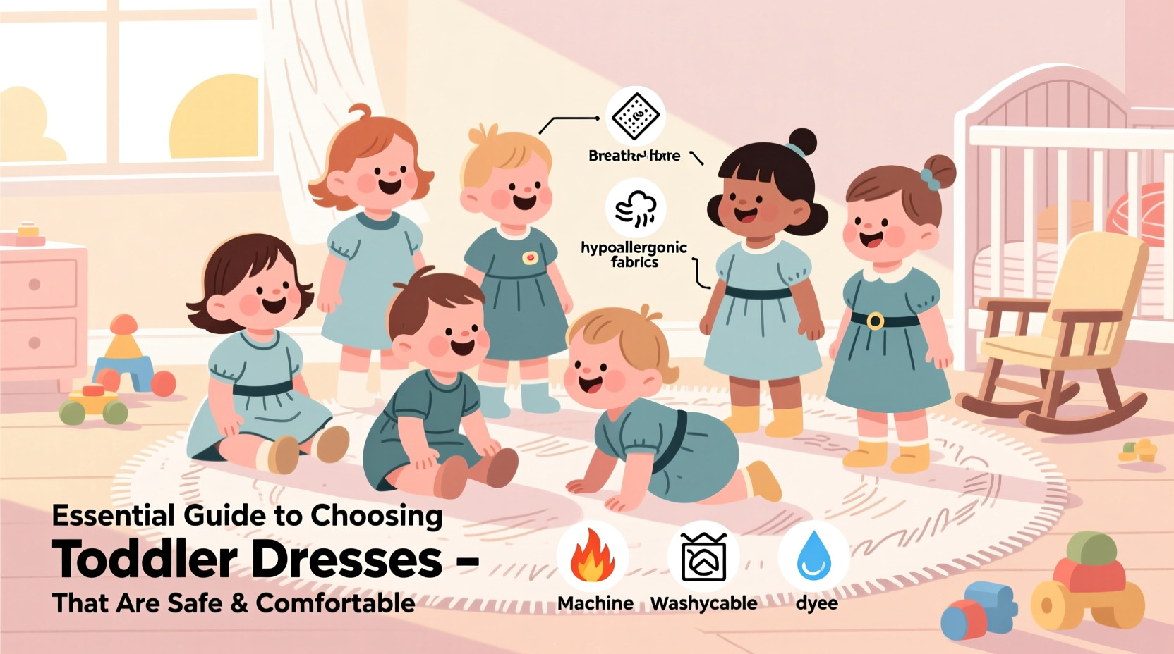 essential guide to choosing toddler dresses that are both safe and comfortable