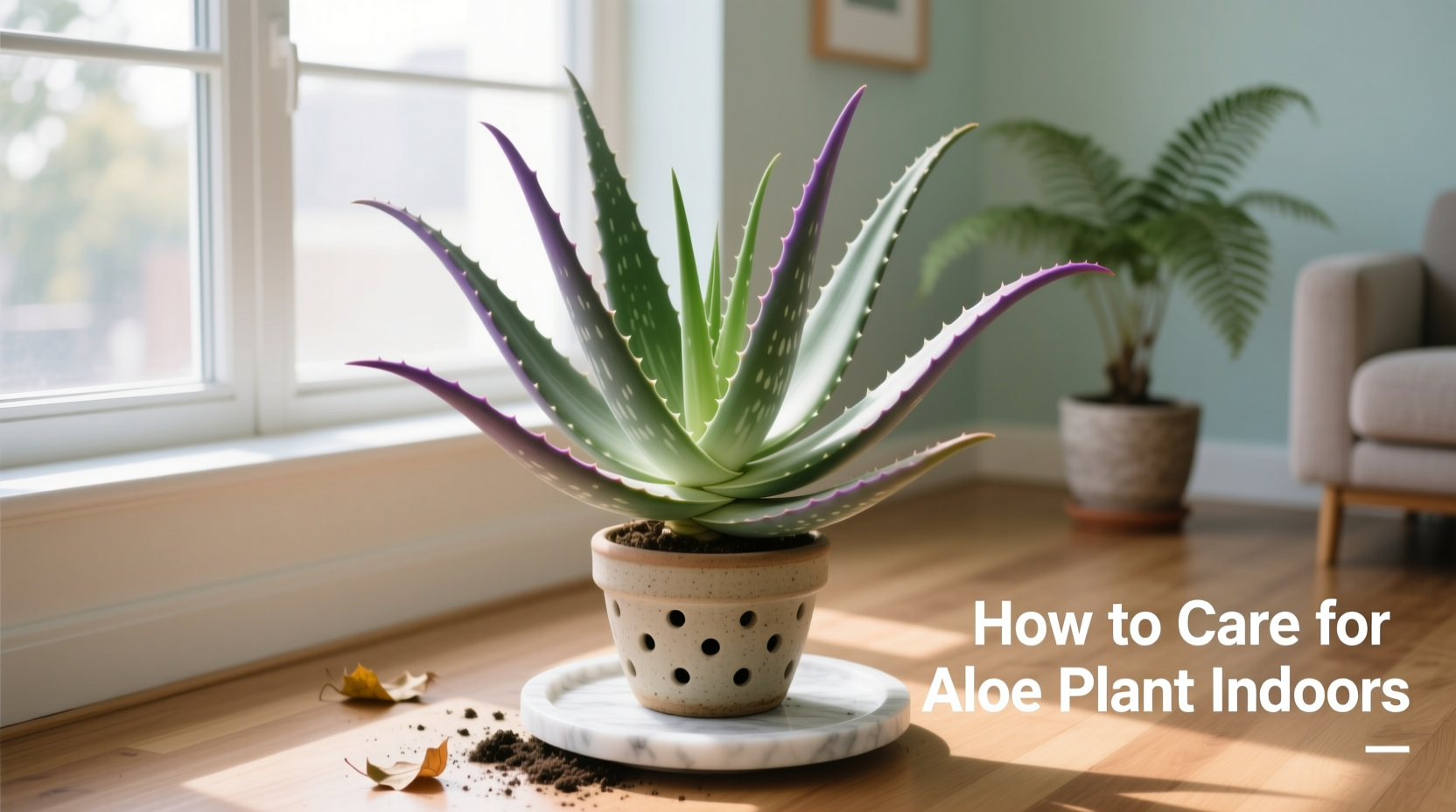 how to care for aloe plant indoors