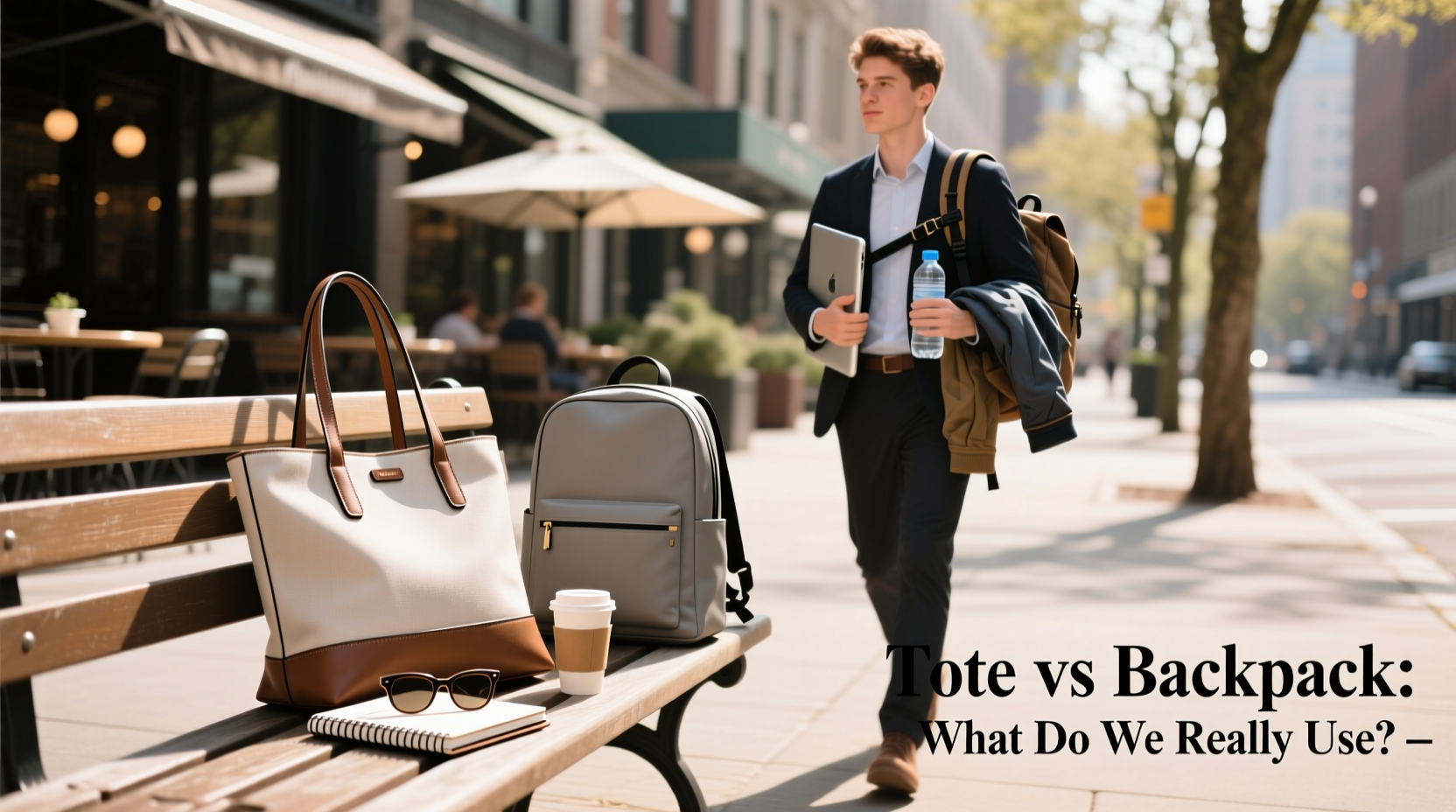 designer tote bag vs designer backpack what do people actually use them for