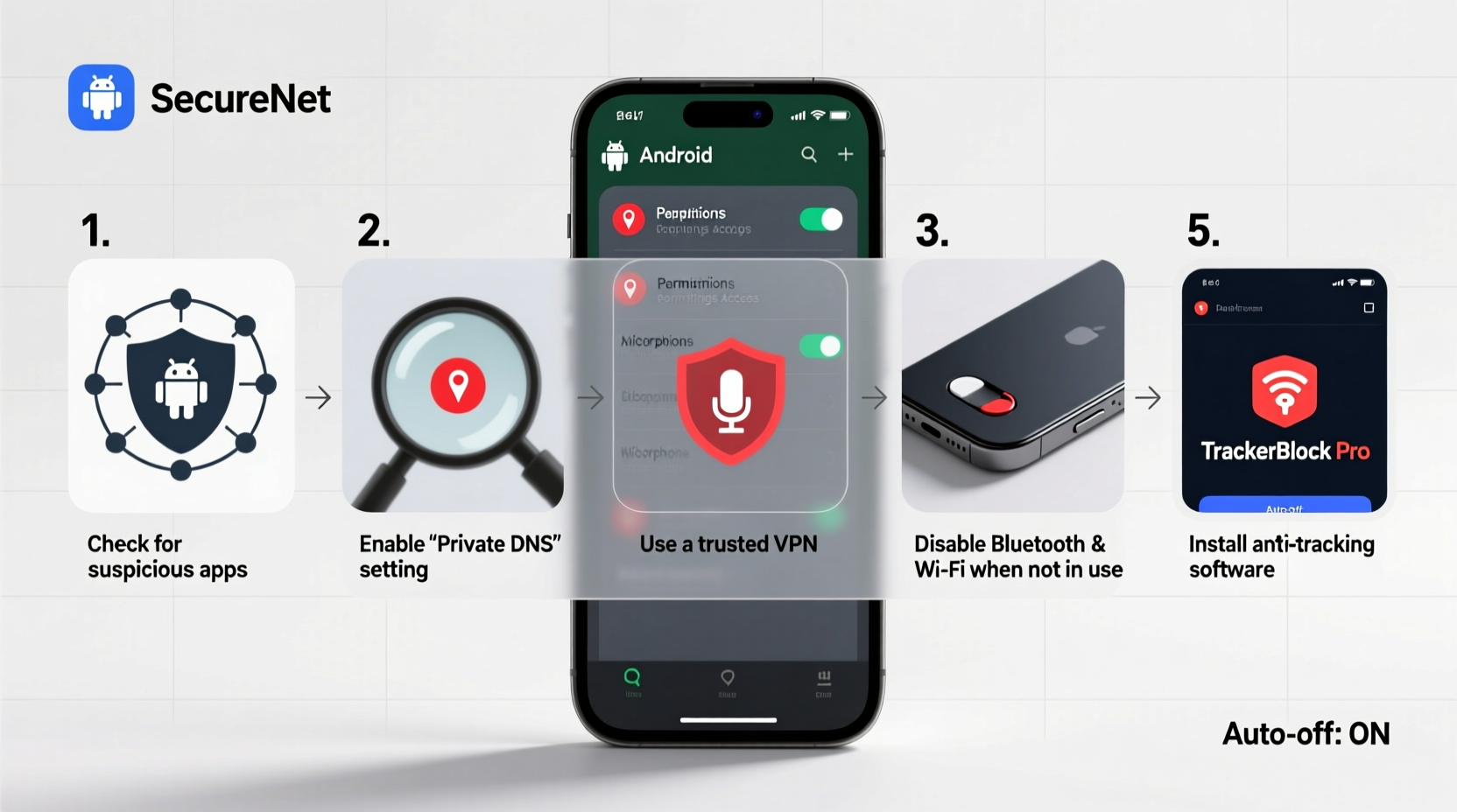how to detect and protect your phone from being tracked a step by step guide
