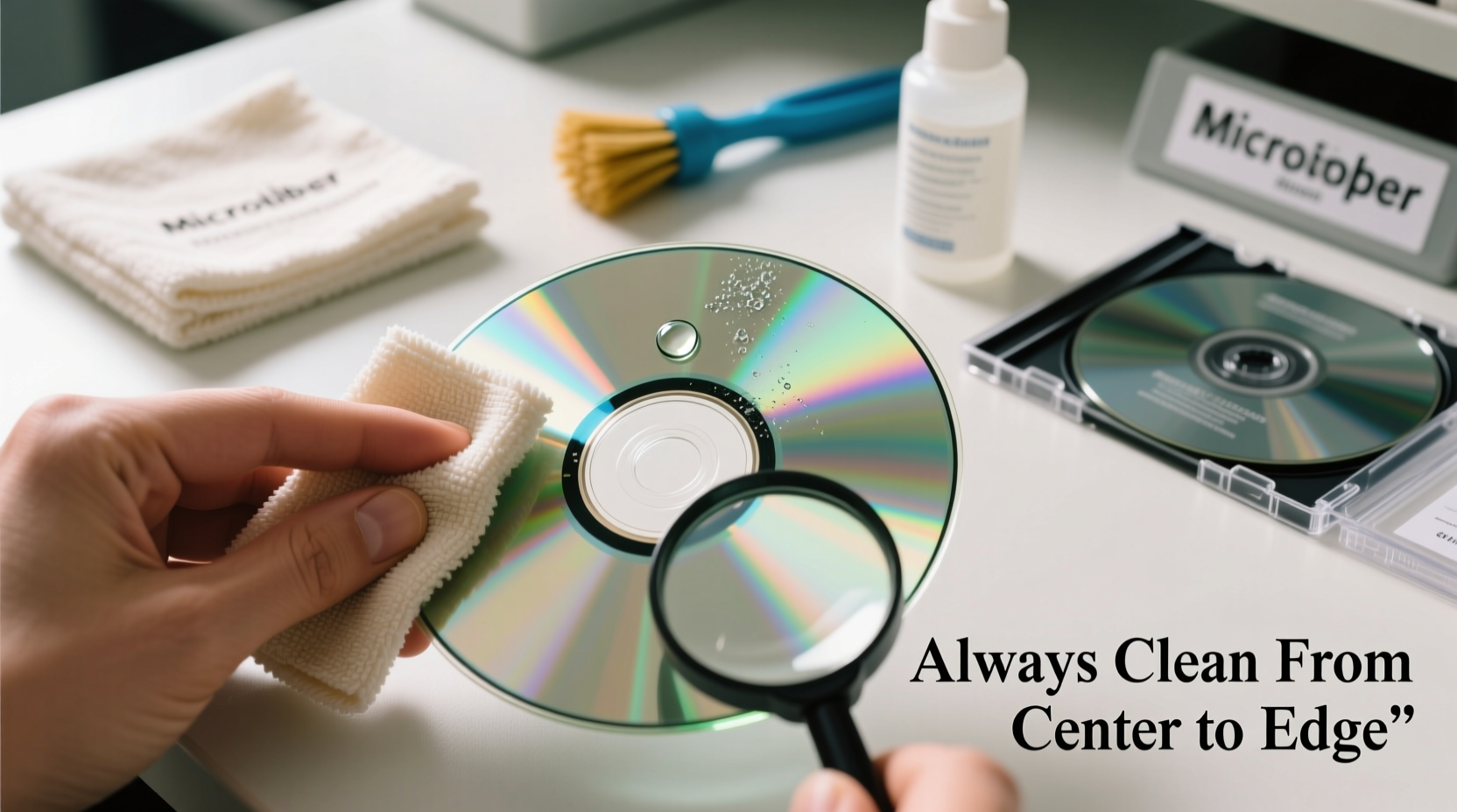 effective methods for the best way to clean cd discs safely