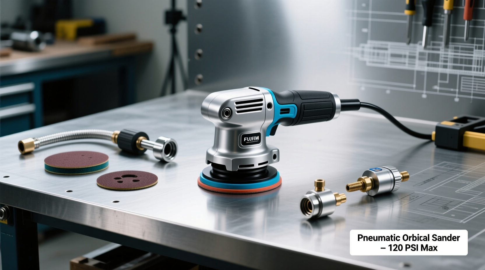 discover reliable and efficient pneumatic orbital sanders for any workshop