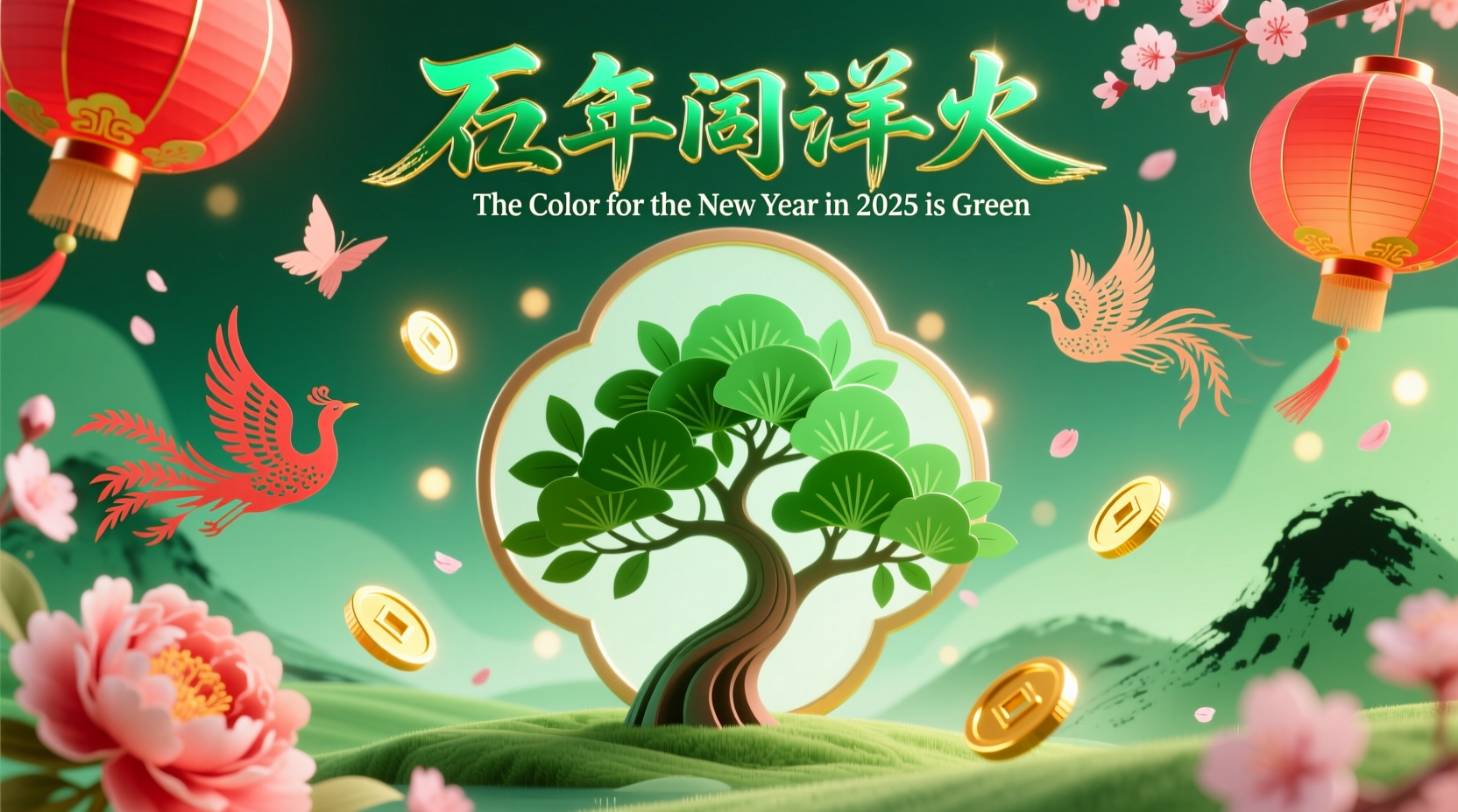 what is the color for the new year in 2025