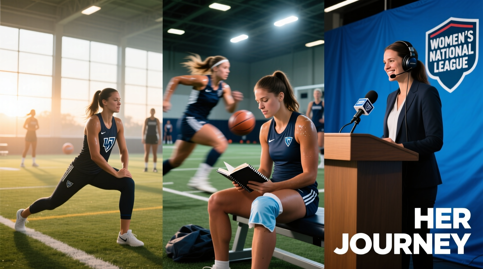 a day in the life of a womens sports player