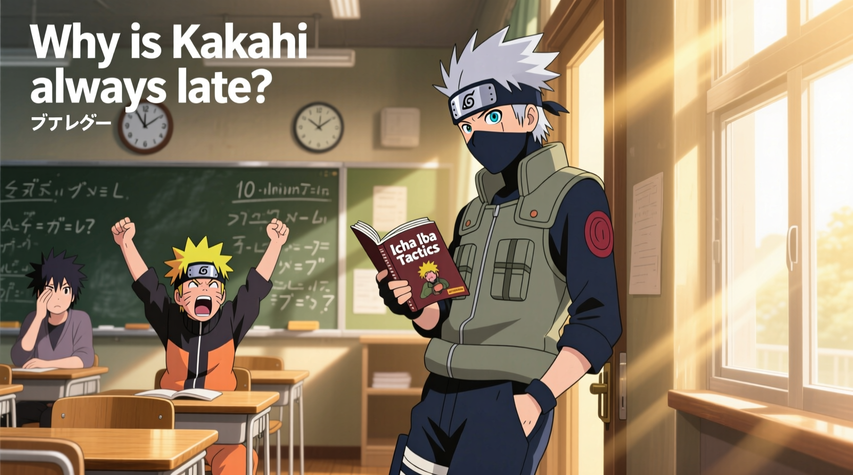 why is kakashi always late naruto delay explanations