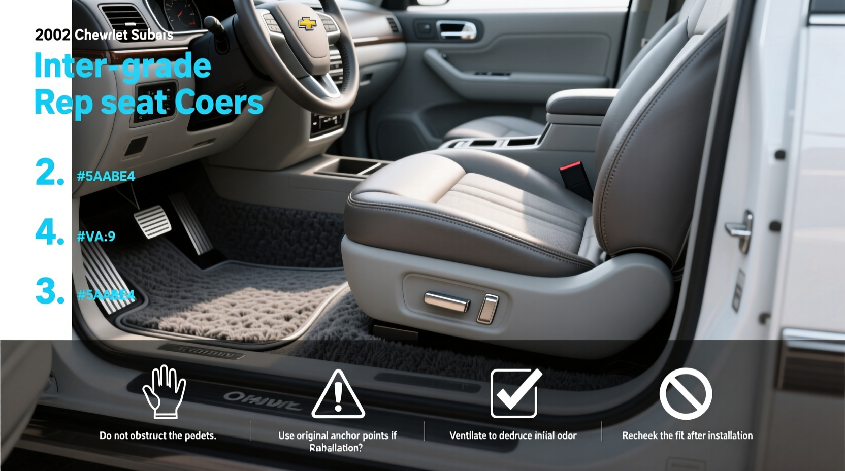 2002 Suburban Replacement Seat Covers Buying Guide