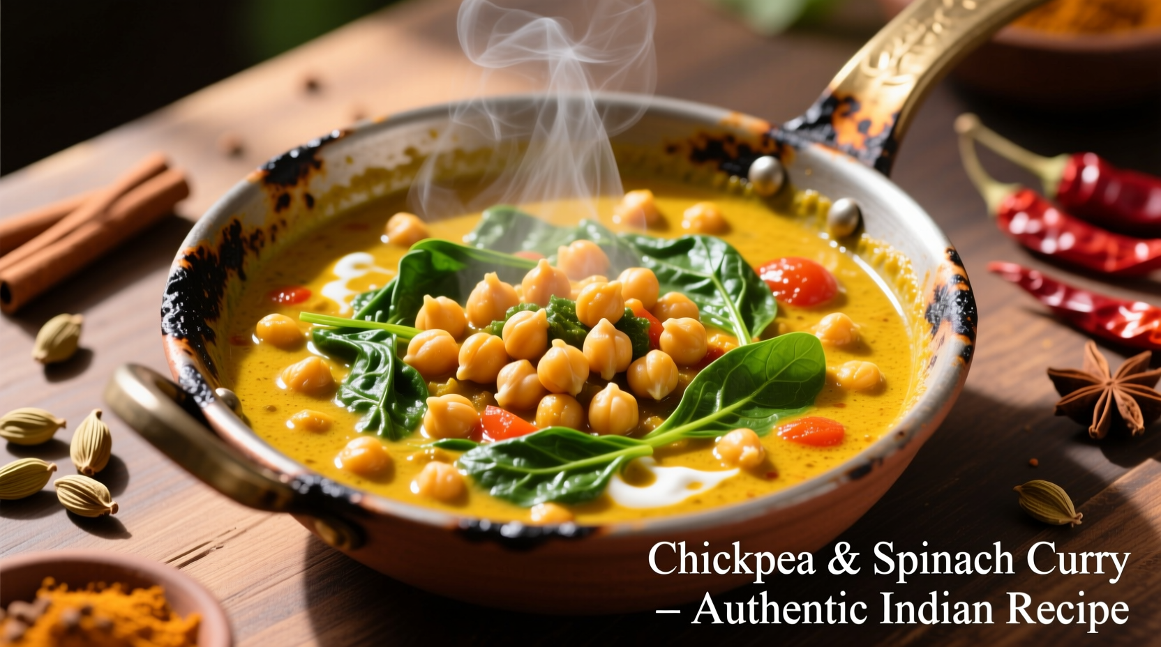 Quick Chickpea and Spinach Curry: 30-Minute Recipe