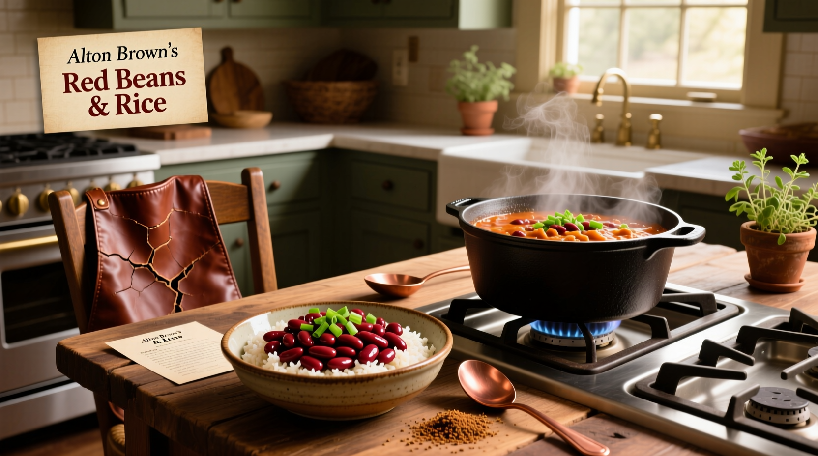 alton brown red beans and rice guide