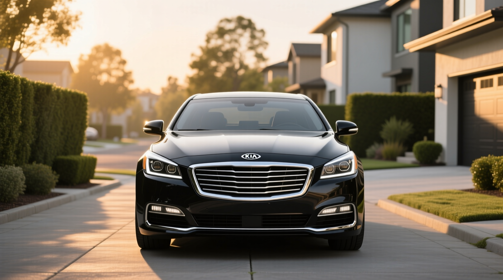 2014 kia cadenza front bumper guide